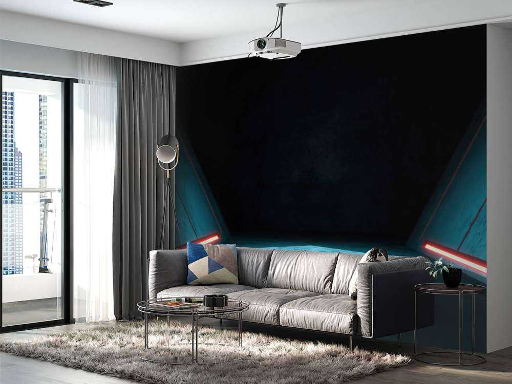 Mysteriöser 3D-Raum