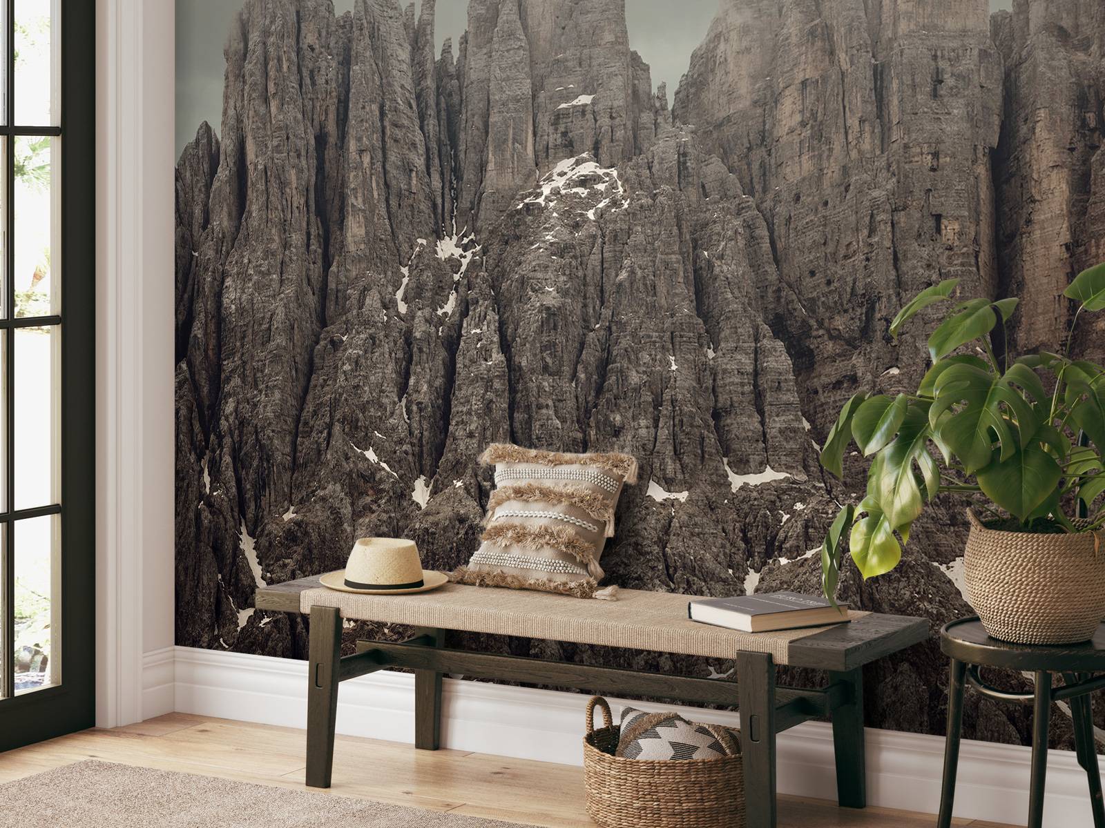 Berggipfel in den Dolomiten