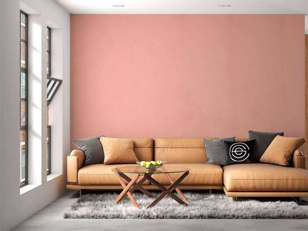 Pastellrosa Beton