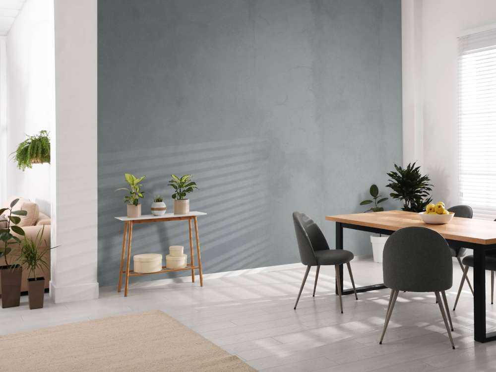 Alter silberner Beton