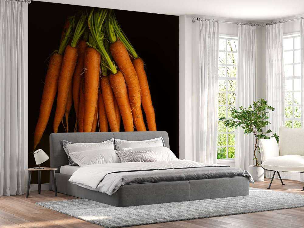 Orangene Wurzeln