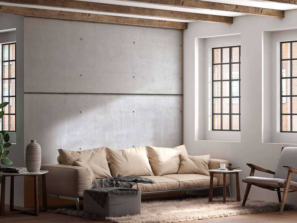 Horizontaler Beton