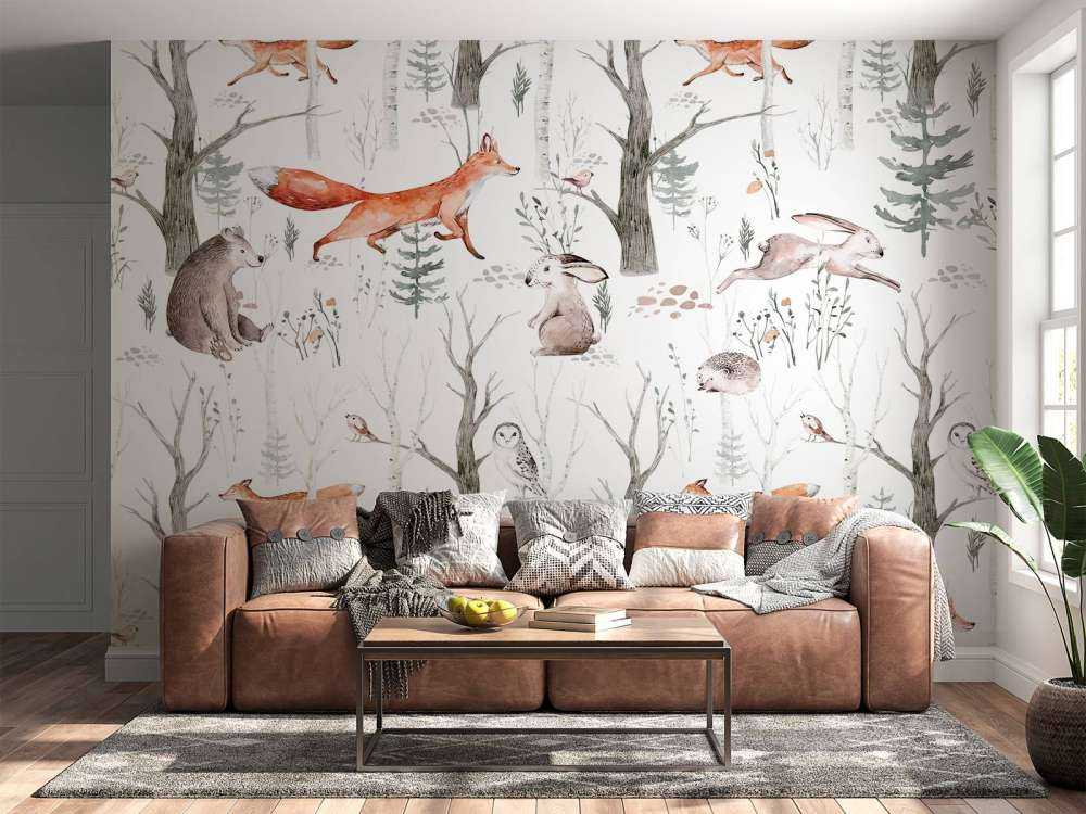 Waldgeflüster Aquarell