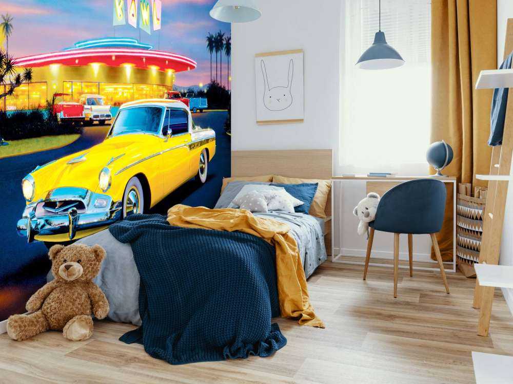 Yellow Studebaker