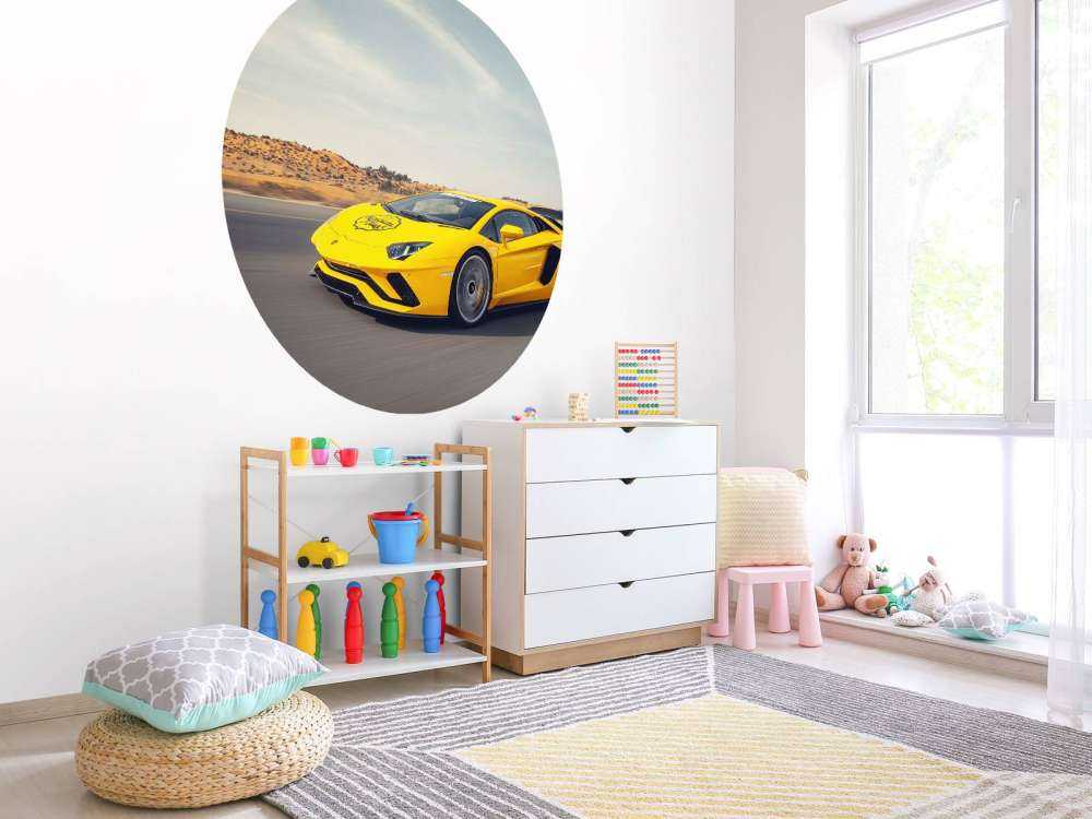 Lamborghini Aventador in Aktion