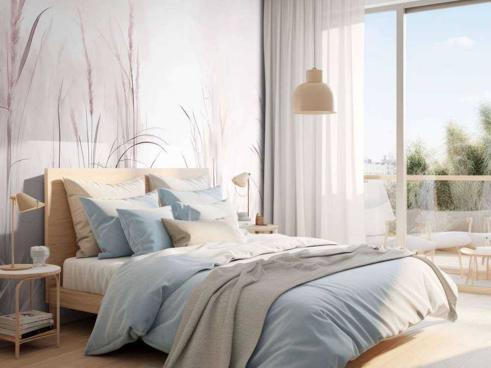 Natur Stimmung Gedämpftes Rosa