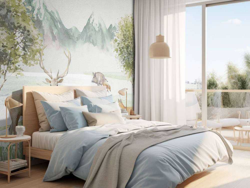 Bunte Waldtiere