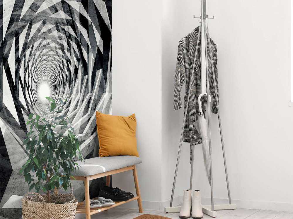 Abstrakter Tunnel