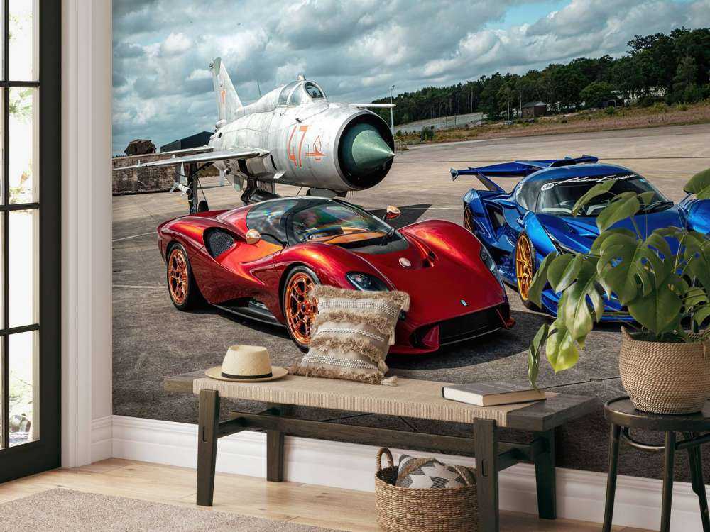 Supercars bei Kampfjets