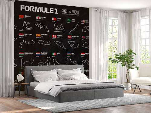 Formel 1 2025 - Datenkarte