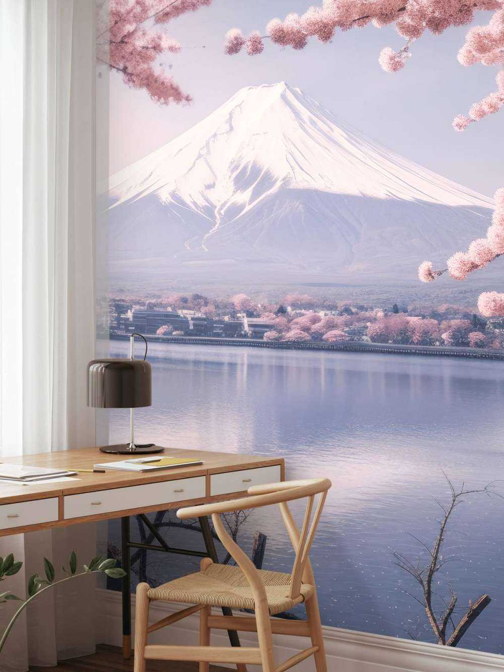 Mt.Fuji in the cherry blossoms