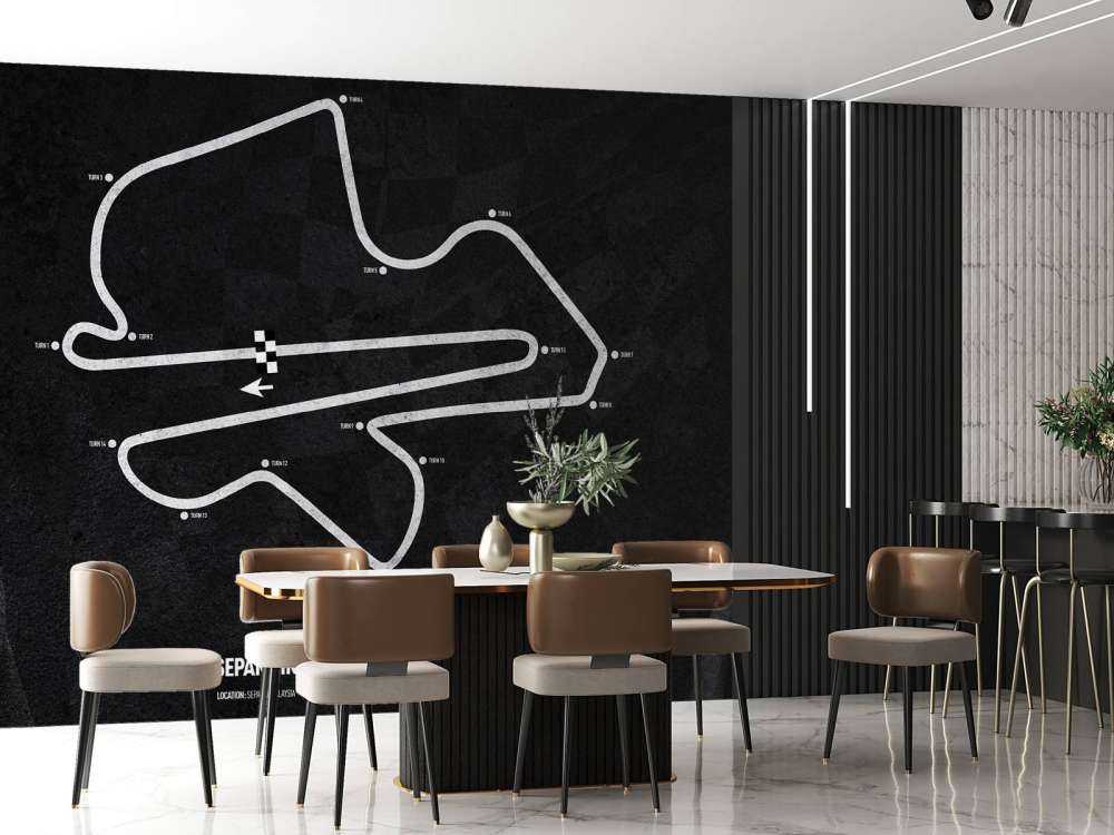 Formel-1-Rennstrecke - Sepang International Circuit - Malaysia