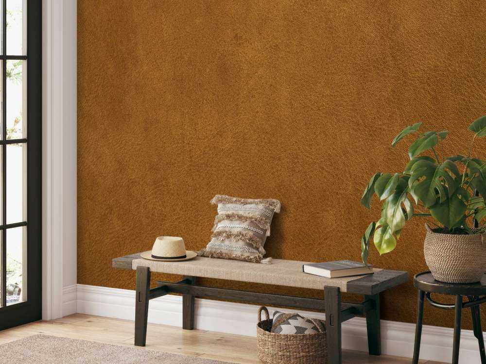 Leder gold