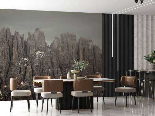 Berggipfel in den Dolomiten