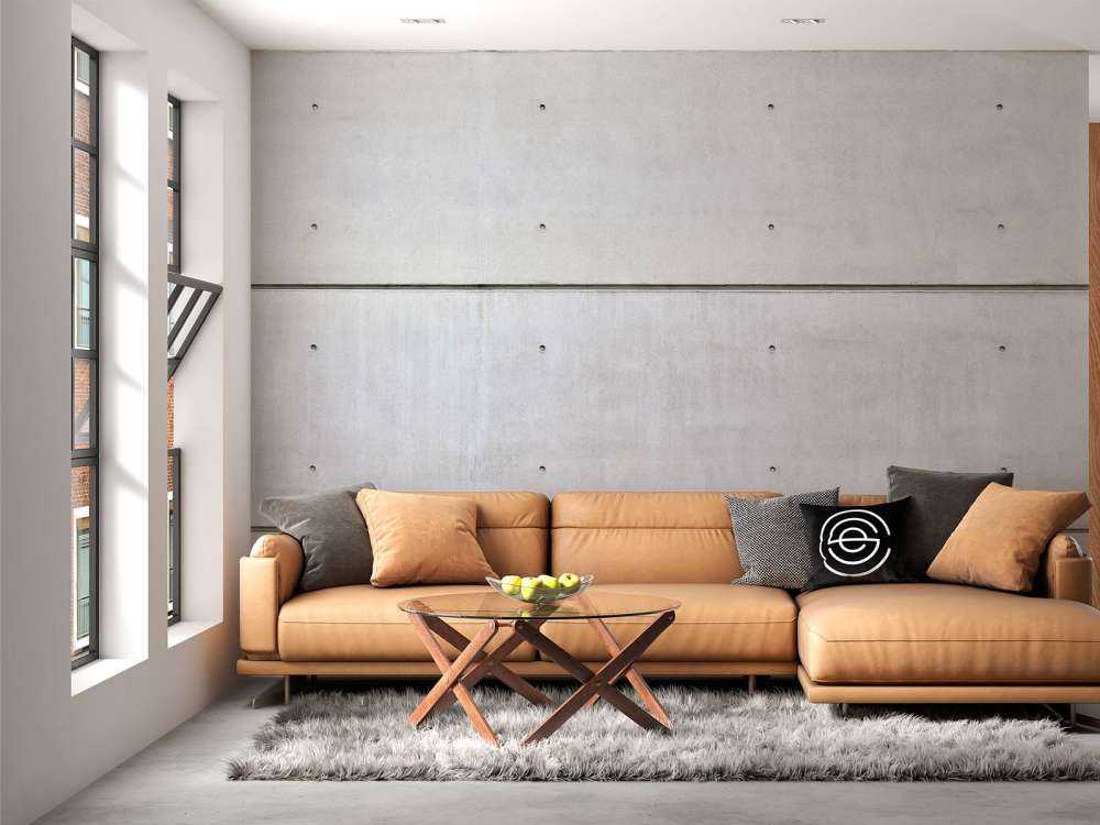 Horizontaler Beton