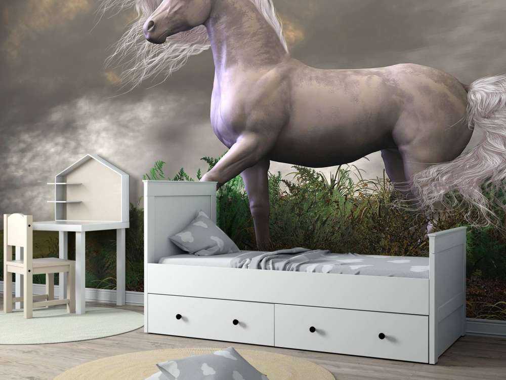 Einhorn im Sturm