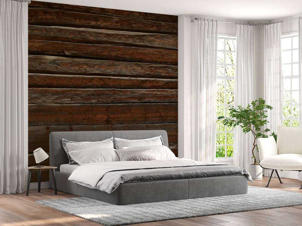 Altes dunkles Holz