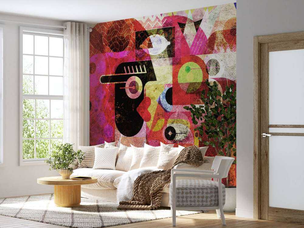 Graffiti-Gesichter