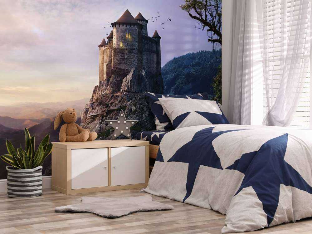 Burg auf einem Felsen