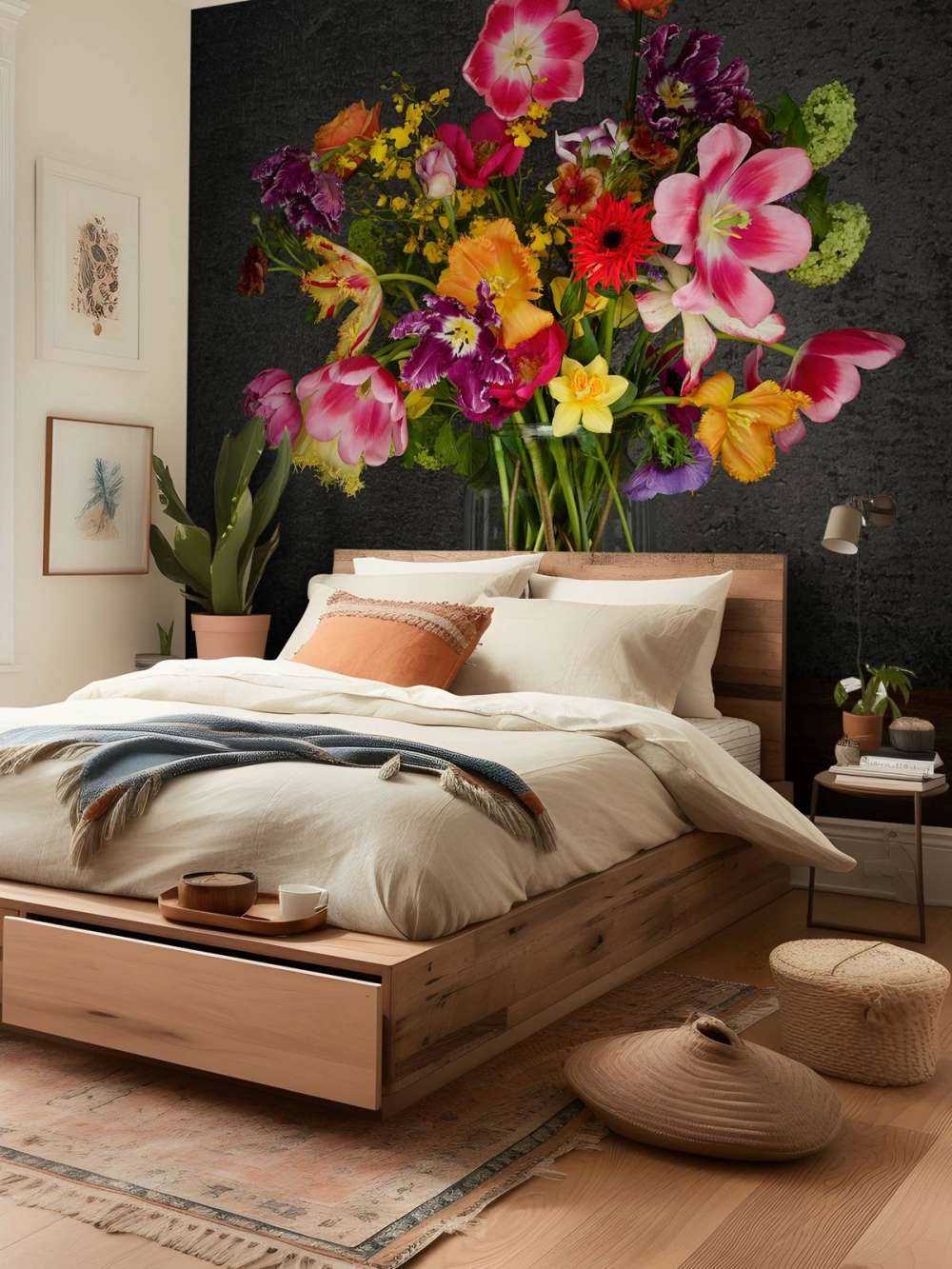 Farbiger Blumenstrauß
