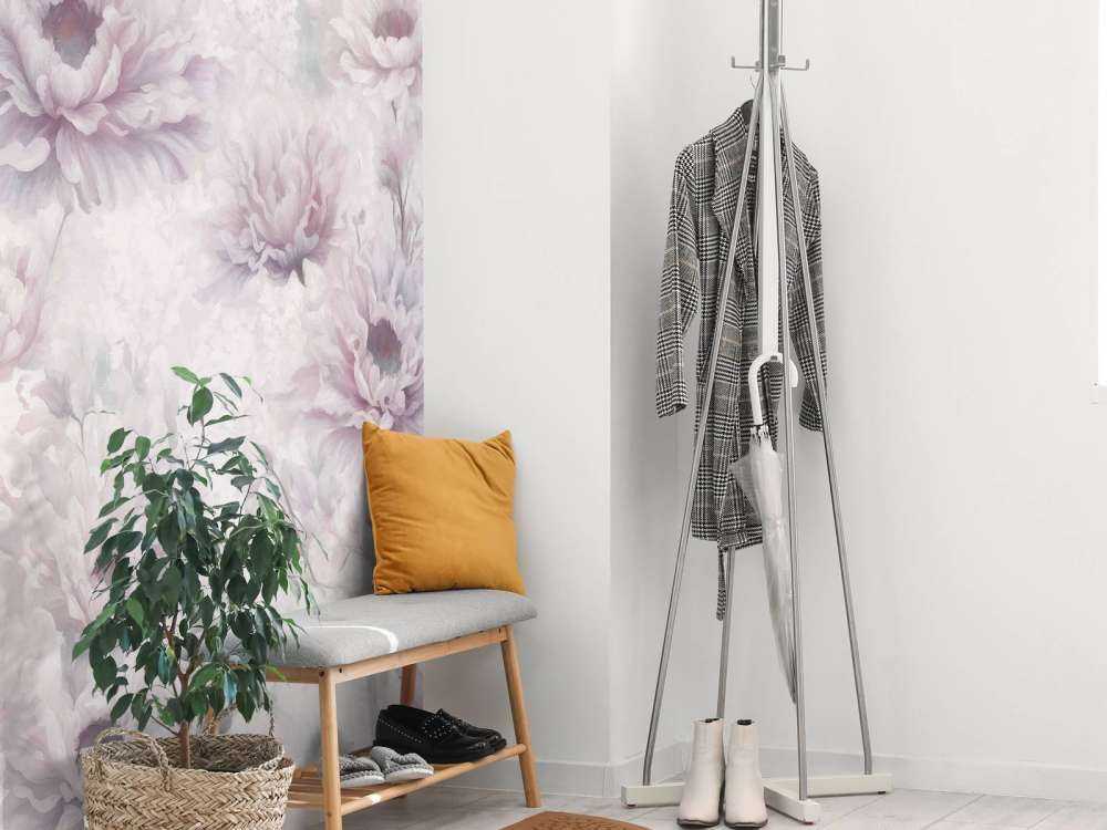 Romantische Wand Rosa