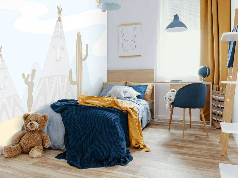 Tipis in der Wüste