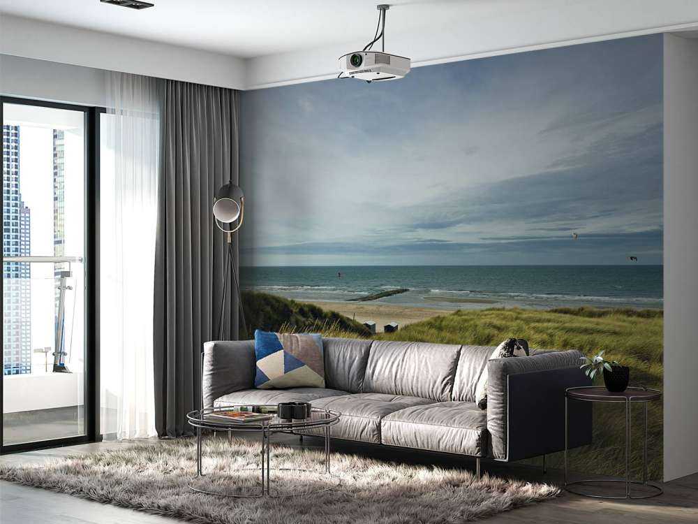 Strand von den Dünen aus