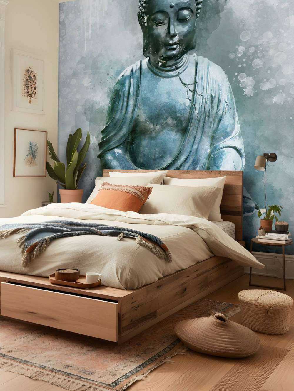 Buddha-Aquarell