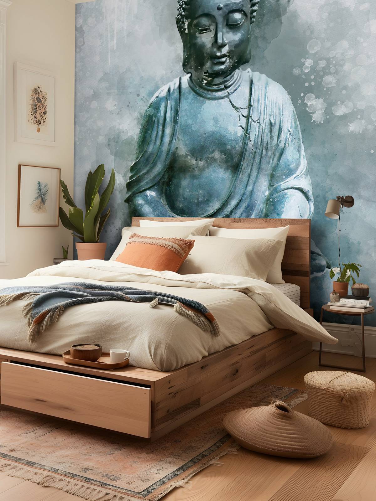 Buddha-Aquarell