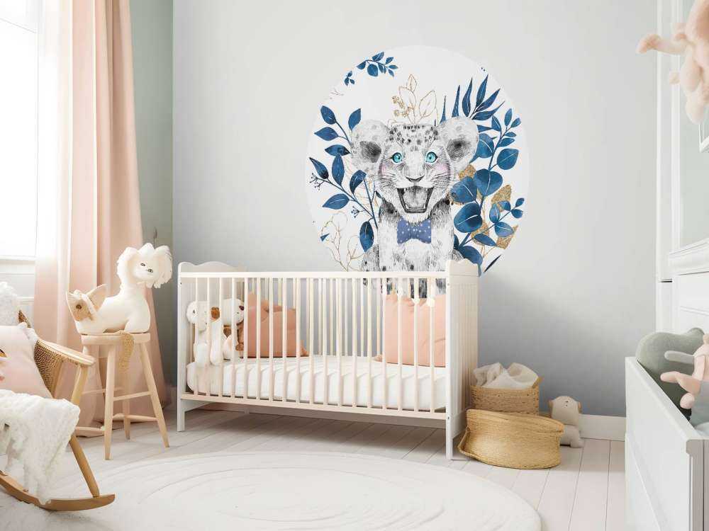 Blaues Dschungel-Löwin-Baby