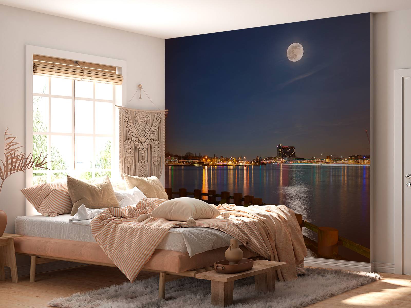 Super-Mond in Amsterdam