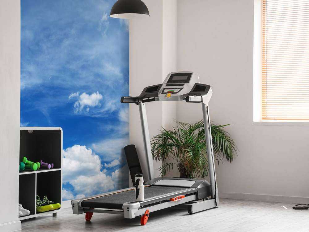 Blauer Himmel mit Wolken