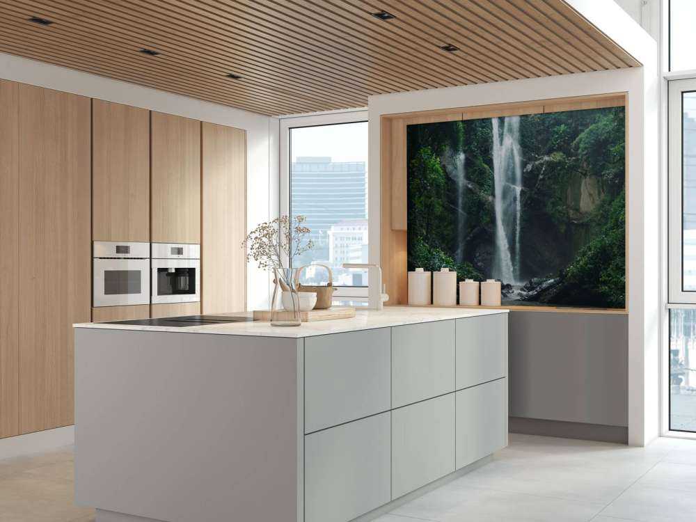 Wasserfall in der Natur