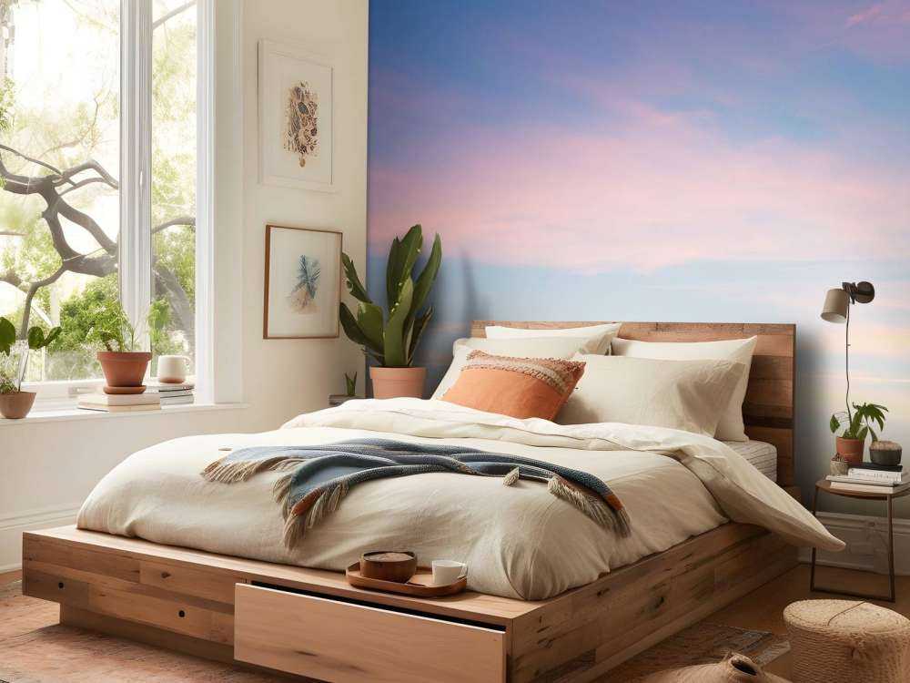 Himmel mit weichen Farben