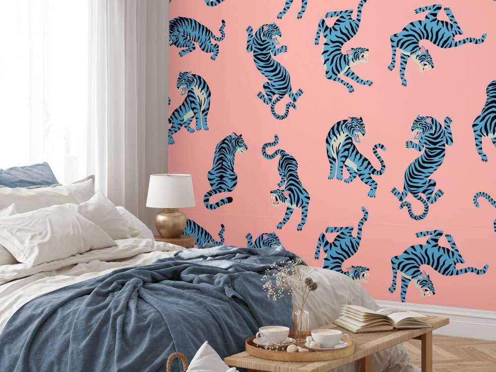 Blauer Tiger