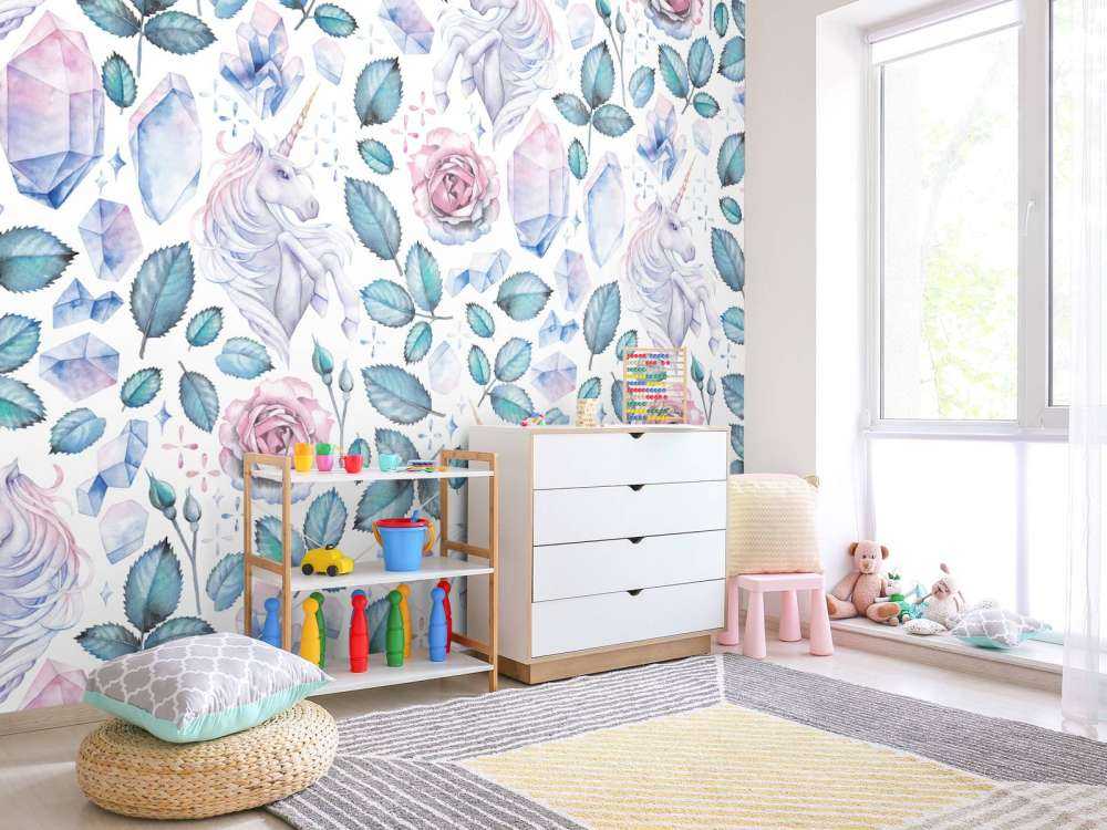 Einhorn Aquarell