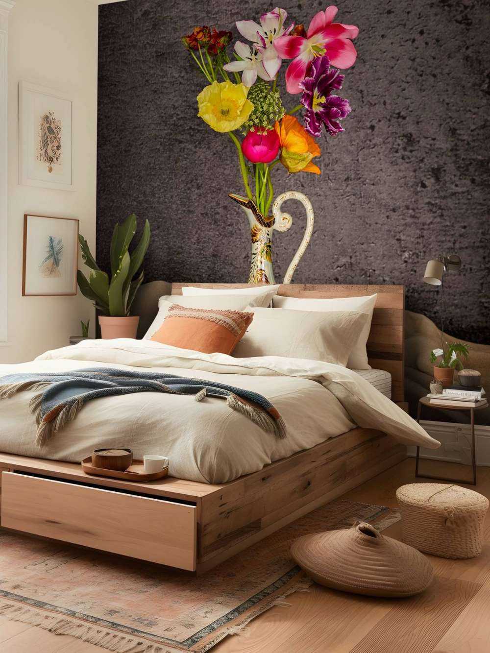 Blumen in klassischer Vase