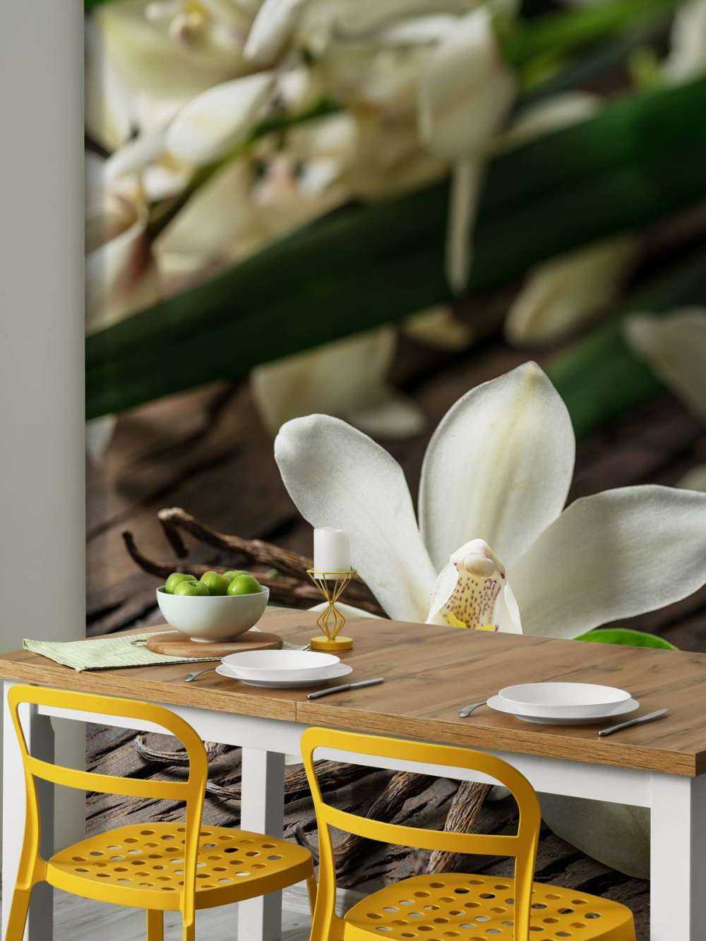 Blume und Vanille Sticks