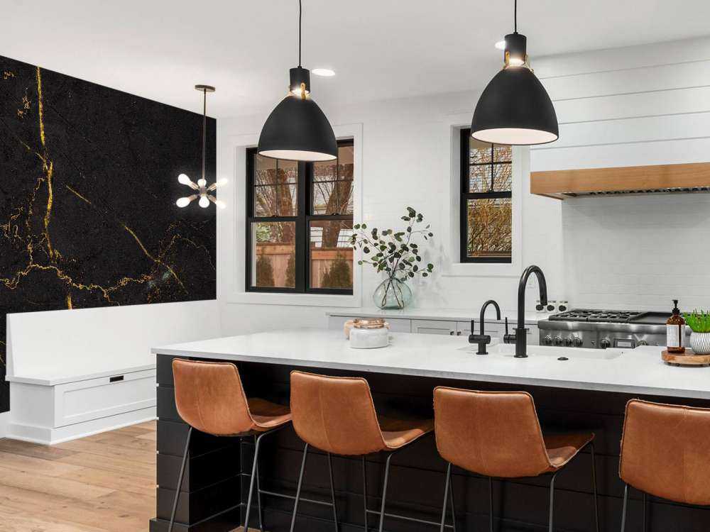 Marmor mit Gold