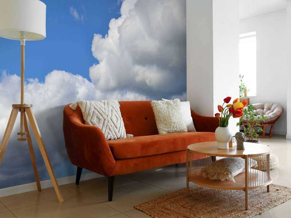 Schöne Wolken am Himmel