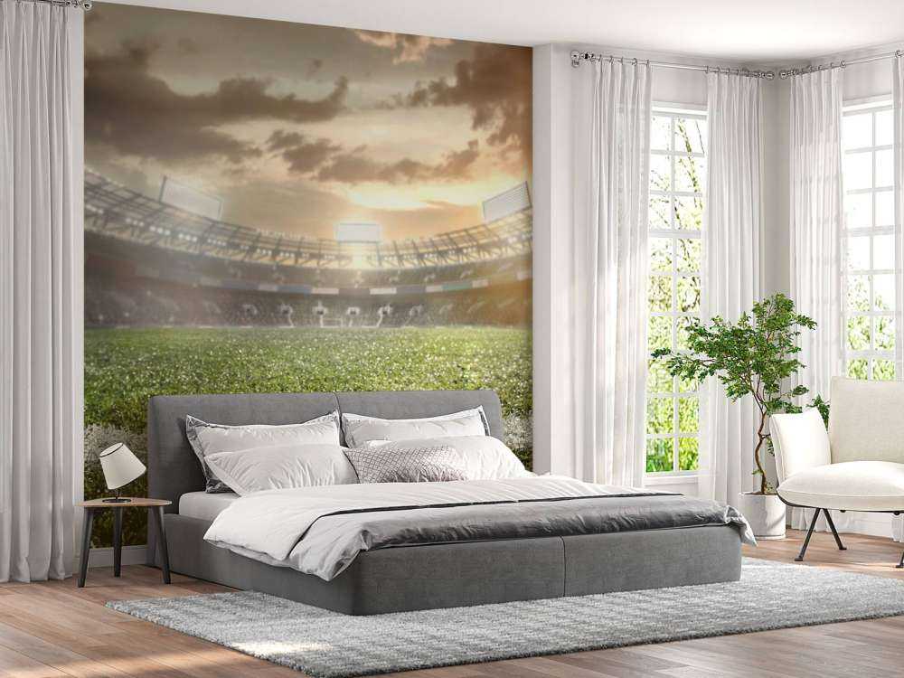 Stadion mit Kunstrasen