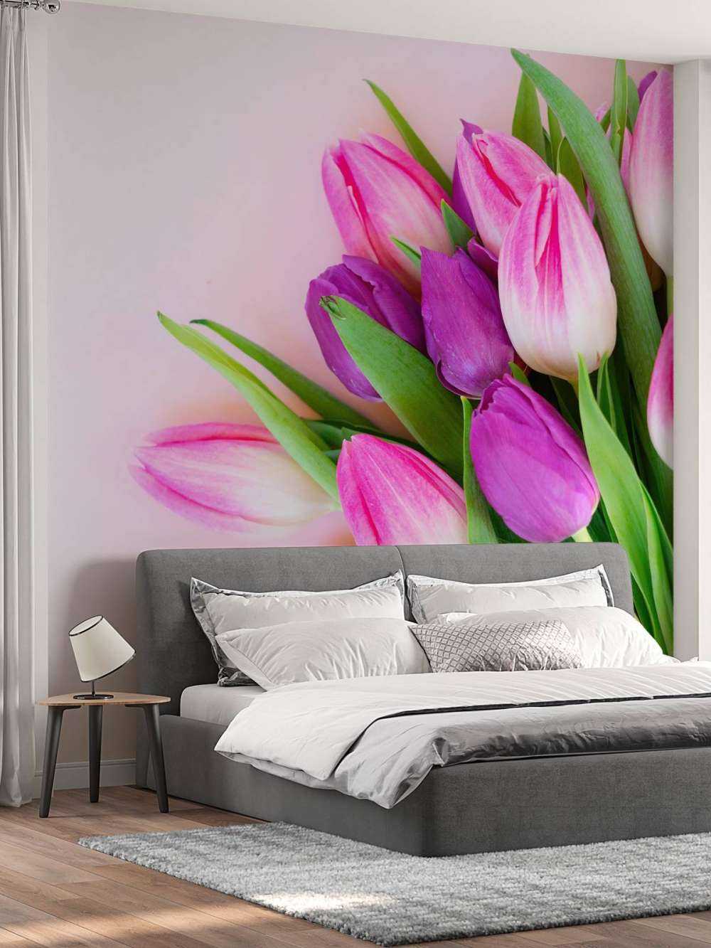 Rosa Tulpen