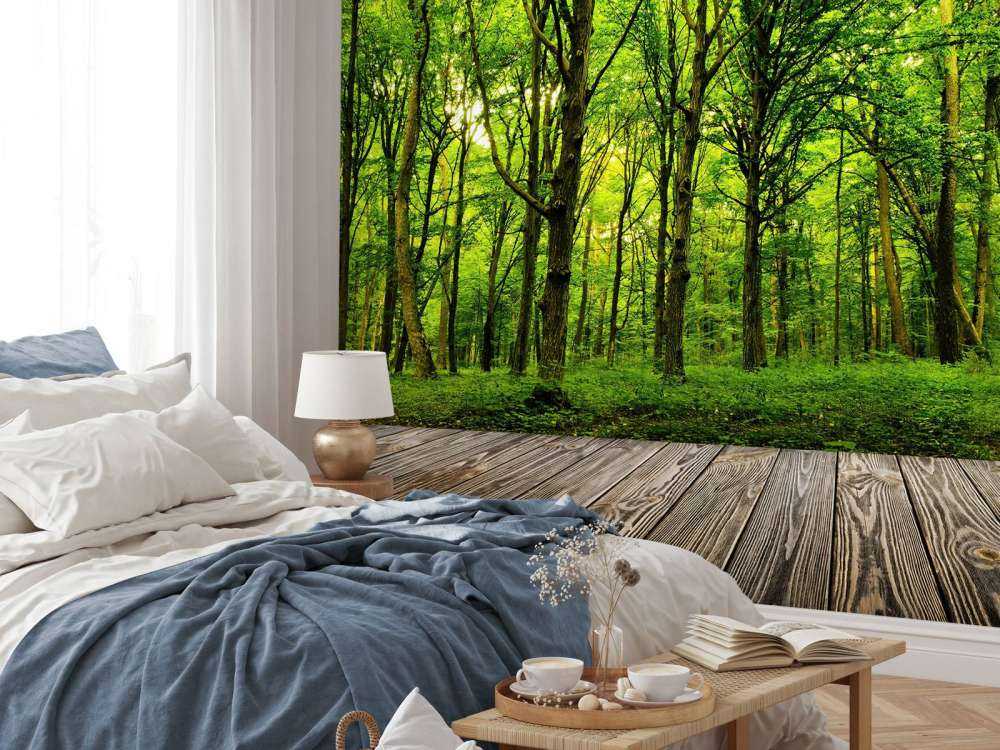 Üppiger Wald