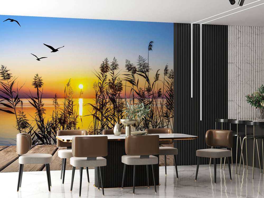Sonnenuntergang am See