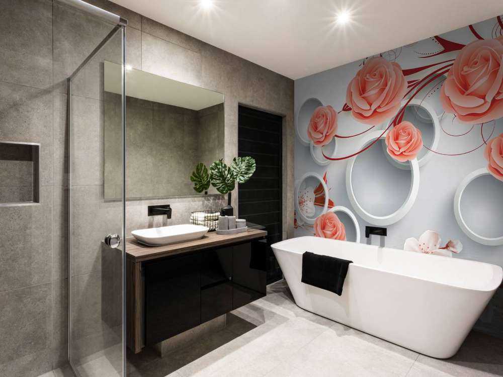 3D Kreise und Blumen