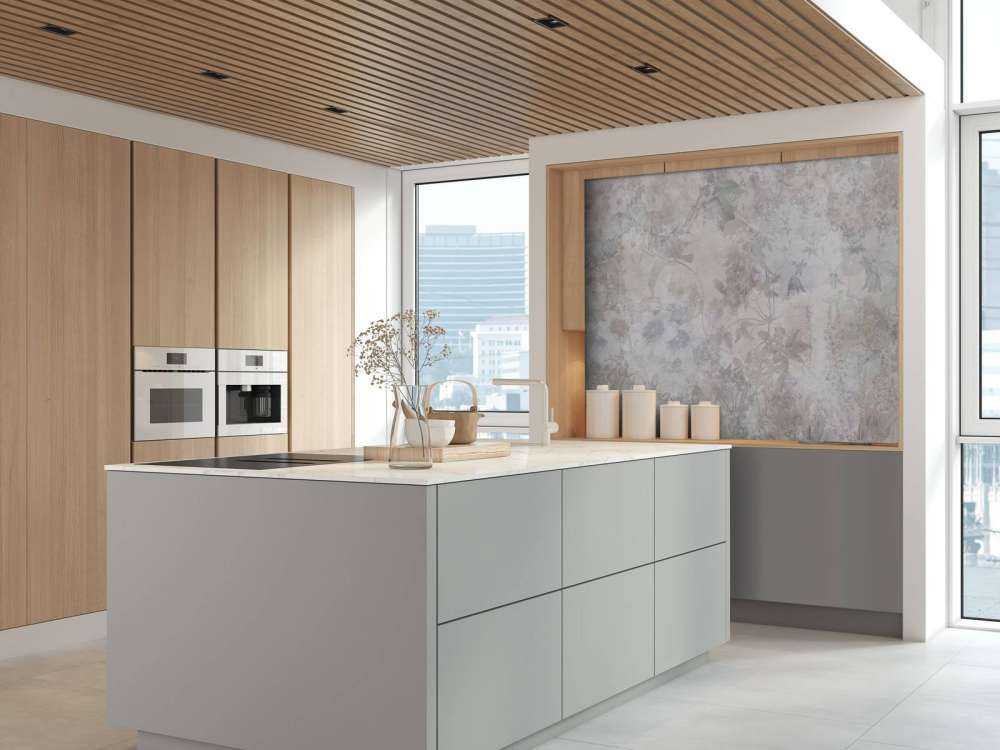 Aquarellgarten Taupe