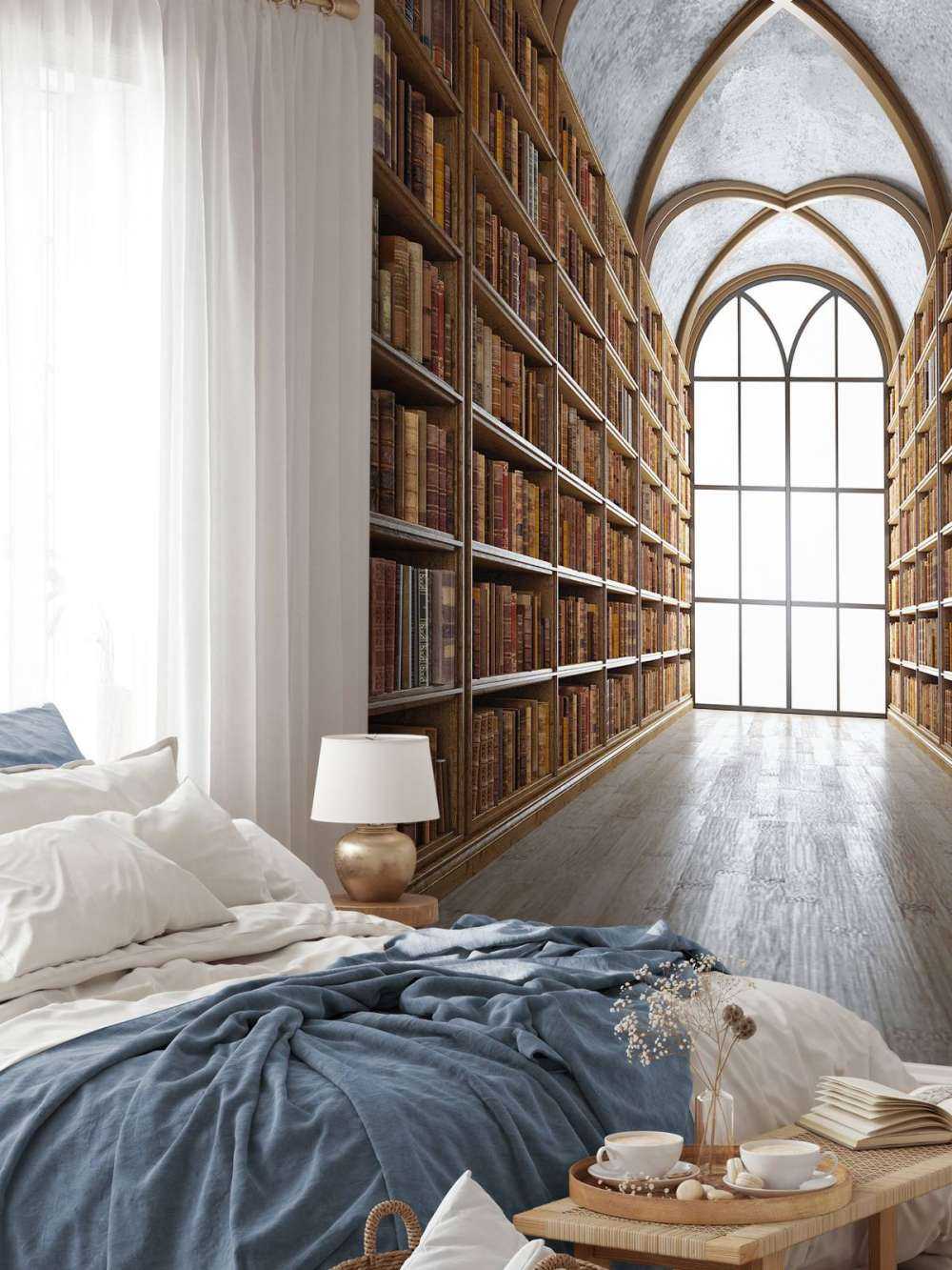 Mittelalterliche Bibliotheksaal