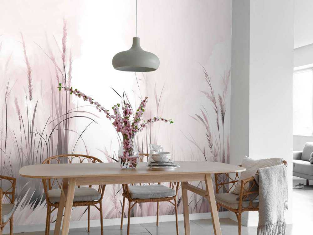 Natur Stimmung Gedämpftes Rosa