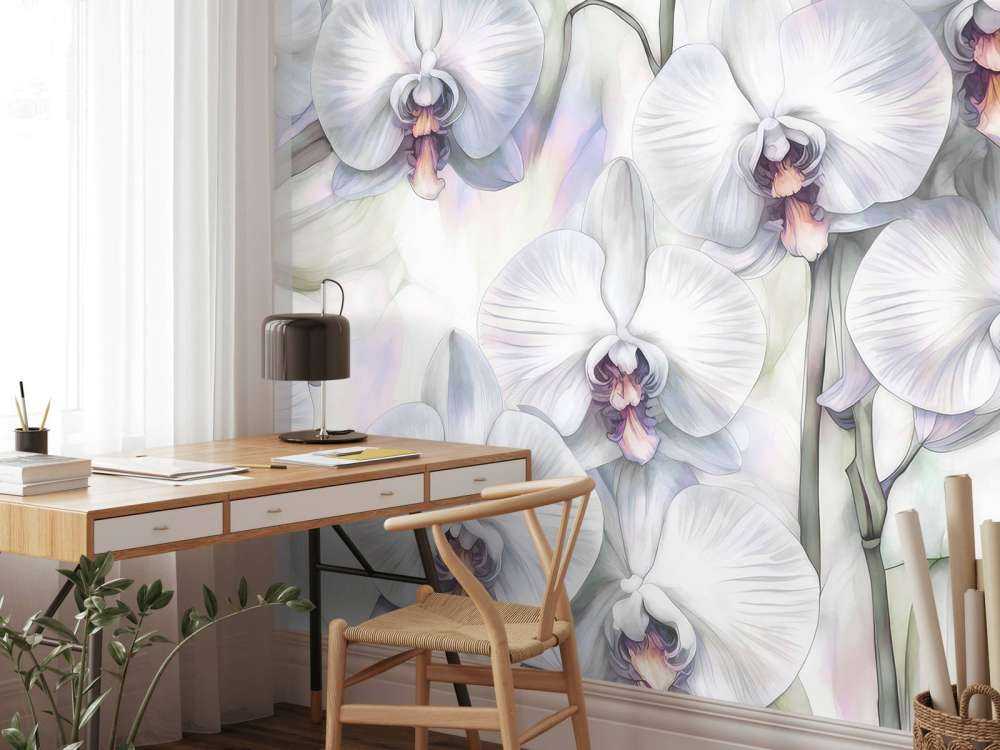 Orchideen Paradies Blau