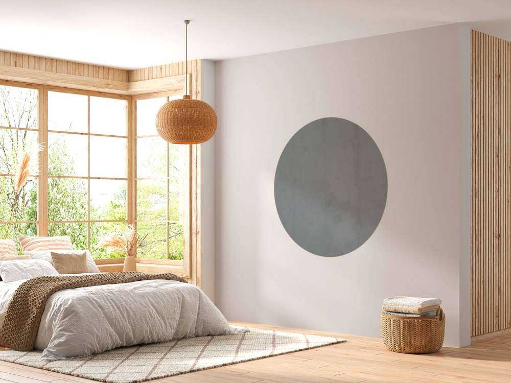 Alter silberner Beton